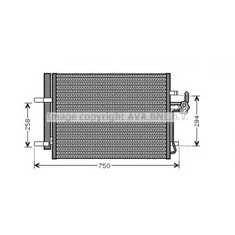 Condenseur, climatisation DELPHI TSP0225670