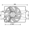 Ventilateur, refroidissement du moteur AVA QUALITY COOLING [FD7553]