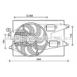 AVA QUALITY COOLING FD7555 - Ventilateur, refroidissement du moteur