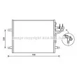 AVA QUALITY COOLING FDA5483 - Condenseur, climatisation