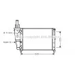 AVA QUALITY COOLING FT2138 - Radiateur, refroidissement du moteur