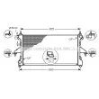 AVA QUALITY COOLING FT2398 - Radiateur, refroidissement du moteur
