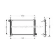 AVA QUALITY COOLING FT5187 - Condenseur, climatisation