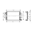 AVA QUALITY COOLING FT5222 - Condenseur, climatisation