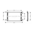 AVA QUALITY COOLING FT5248 - Condenseur, climatisation