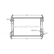 Radiateur, refroidissement du moteur AVA QUALITY COOLING [FTA2311]