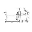 Radiateur, refroidissement du moteur AVA QUALITY COOLING [FTA2345]