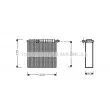 Evaporateur climatisation AVA QUALITY COOLING [FTV104]