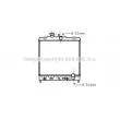 AVA QUALITY COOLING HD2081 - Radiateur, refroidissement du moteur