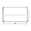 Condenseur, climatisation AVA QUALITY COOLING [HD5279D]