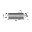 AVA QUALITY COOLING HY4227 - Intercooler, échangeur