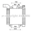 Intercooler, échangeur AVA QUALITY COOLING [HY4359]