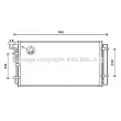 AVA QUALITY COOLING HY5316D - Condenseur, climatisation