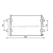 AVA QUALITY COOLING HY5361 - Condenseur, climatisation