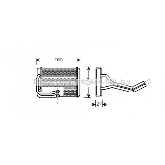 AVA QUALITY COOLING HY6122 - Système de chauffage