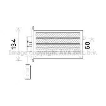 Système de chauffage AVA QUALITY COOLING HY6233