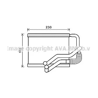 Système de chauffage AVA QUALITY COOLING HY6314