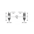 AVA QUALITY COOLING HYD117 - Filtre déshydratant, climatisation
