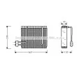 AVA QUALITY COOLING HYV014 - Evaporateur climatisation