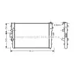 AVA QUALITY COOLING IV2087 - Radiateur, refroidissement du moteur