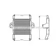 Intercooler, échangeur AVA QUALITY COOLING [IV4067]