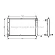 AVA QUALITY COOLING KA2018 - Radiateur, refroidissement du moteur