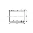 Radiateur, refroidissement du moteur AVA QUALITY COOLING [KA2056]