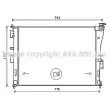 Radiateur, refroidissement du moteur AVA QUALITY COOLING [KA2269]