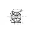 AVA QUALITY COOLING KA7512 - Ventilateur, refroidissement du moteur