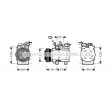 AVA QUALITY COOLING KAK174 - Compresseur, climatisation