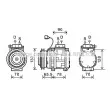 Compresseur, climatisation AVA QUALITY COOLING [KAK176]