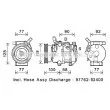 AVA QUALITY COOLING KAK267 - Compresseur, climatisation