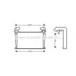 Intercooler, échangeur AVA QUALITY COOLING [MN4035]