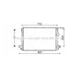 AVA QUALITY COOLING MR2002 - Radiateur, refroidissement du moteur