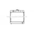 Radiateur, refroidissement du moteur AVA QUALITY COOLING [MS2016]