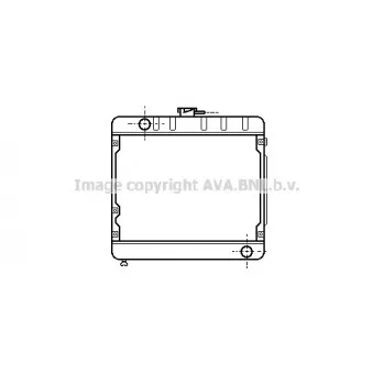 Radiateur, refroidissement du moteur AVA QUALITY COOLING OEM A1145010501