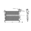 AVA QUALITY COOLING MS2247 - Radiateur, refroidissement du moteur