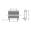 Radiateur d'huile AVA QUALITY COOLING [MS3115]