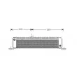 Radiateur d'huile AVA QUALITY COOLING [MS3167]
