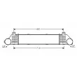 AVA QUALITY COOLING MS4353 - Intercooler, échangeur