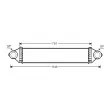AVA QUALITY COOLING MS4368 - Intercooler, échangeur