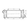 AVA QUALITY COOLING MS4448 - Intercooler, échangeur