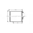 AVA QUALITY COOLING MS5193 - Condenseur, climatisation