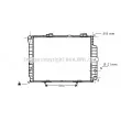 AVA QUALITY COOLING MSA2231 - Radiateur, refroidissement du moteur