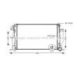 AVA QUALITY COOLING MSA2444 - Radiateur, refroidissement du moteur