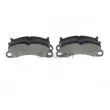 BOSCH 0 986 494 806 - Jeu de 4 plaquettes de frein avant