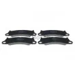 BOSCH 0 986 494 806 - Jeu de 4 plaquettes de frein avant