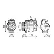 AVA QUALITY COOLING MSAK613 - Compresseur, climatisation
