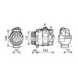 AVA QUALITY COOLING MSK614 - Compresseur, climatisation