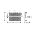 Evaporateur climatisation AVA QUALITY COOLING [MSV326]